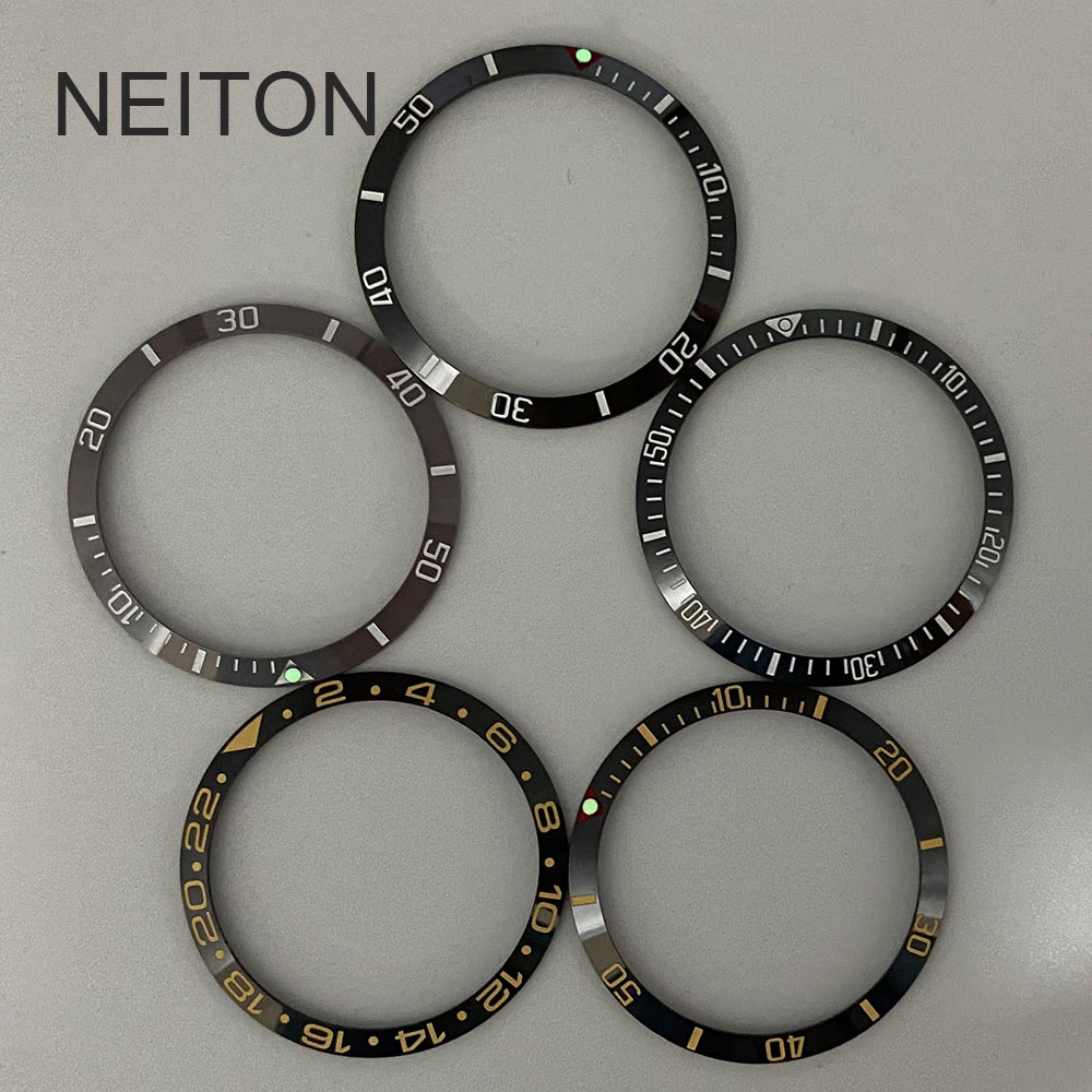 Men'S Accessories Watches - NEITON 34mm Ceramic Bezel Insert For