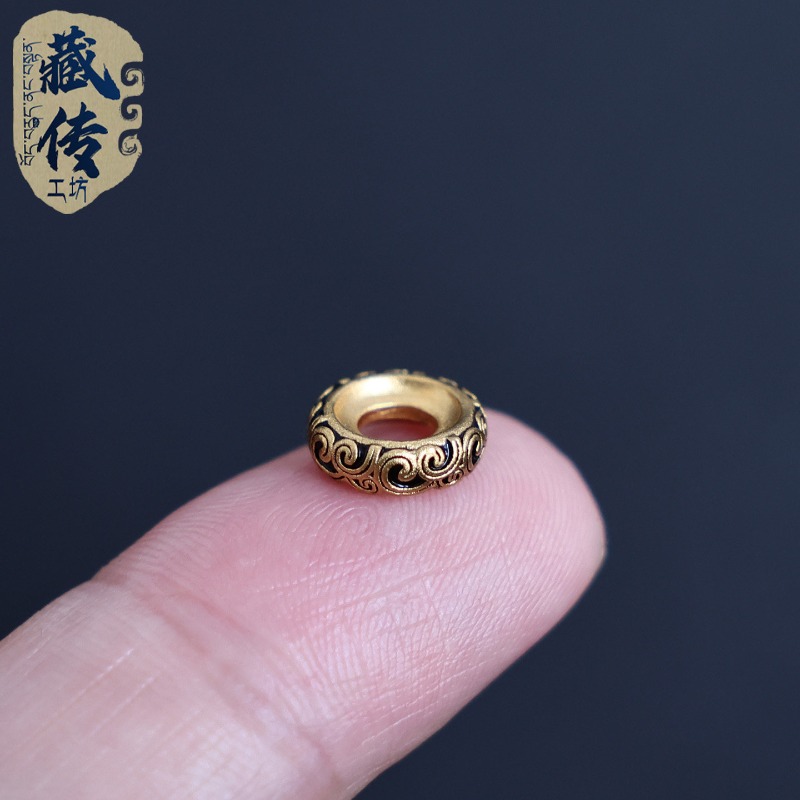 Men'S Accessories Jewelry Bracelet - 18K Tang Ring Bead Separator Loose