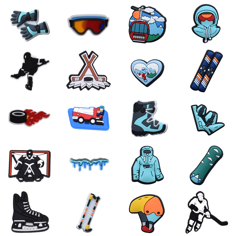 Men'S Accessories Crocs - Ice Hockey Shoe Charms for Crocs