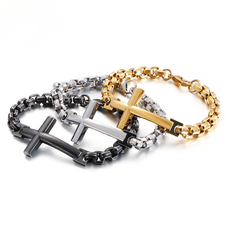 Men'S Accessories Jewelry Bracelet - New Titanium Steel Mens Bracelet Stainless
