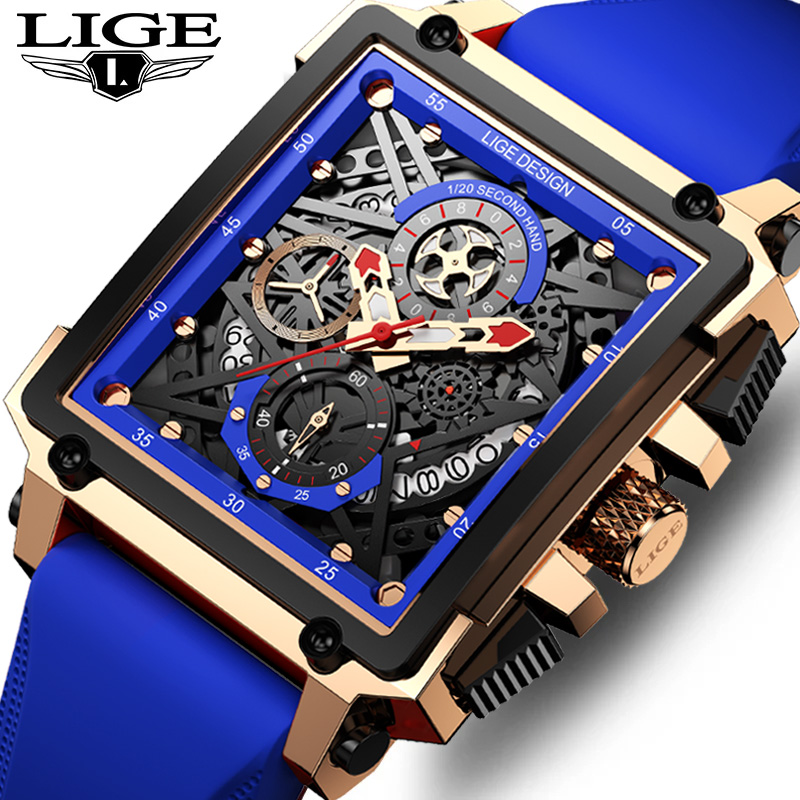 LIGE Men's Sports Chronograph  - Men Accessories For Wrist review and price