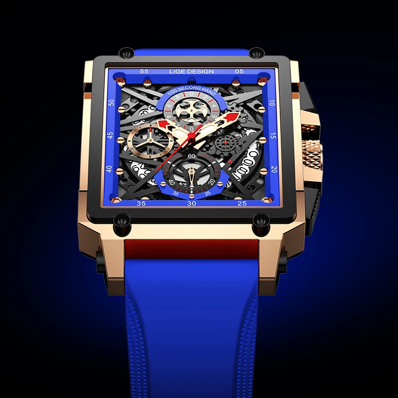 LIGE Men's Sports Chronograph  - Men Accessories For Wrist review and price