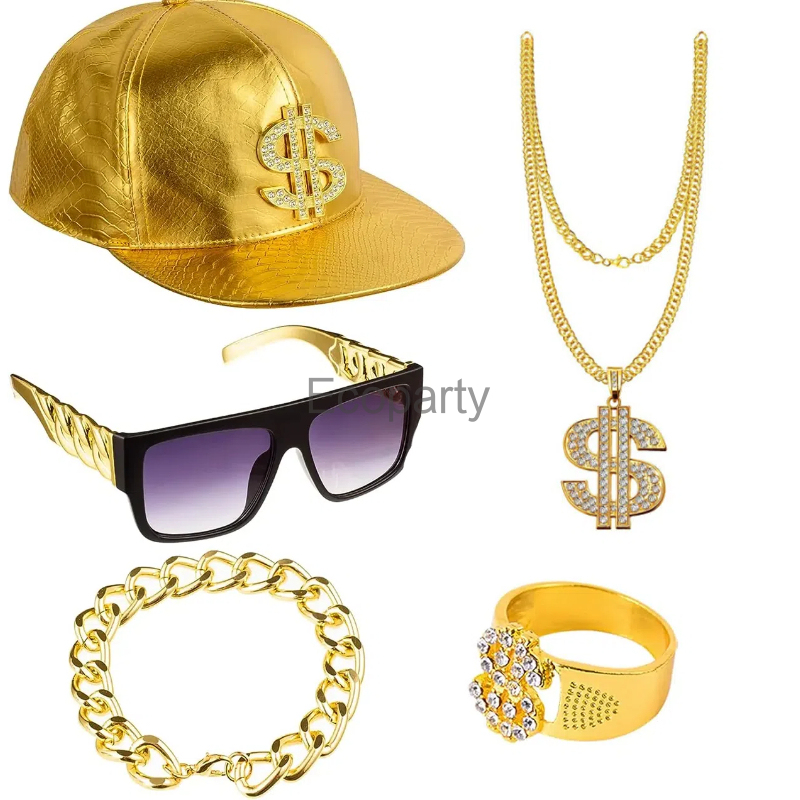 80s 90s Hip Hop Costume Access - Men'S Accessories In The 90S review and price