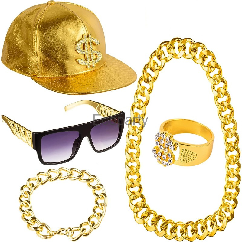 80s 90s Hip Hop Costume Access - Men'S Accessories In The 90S review and price