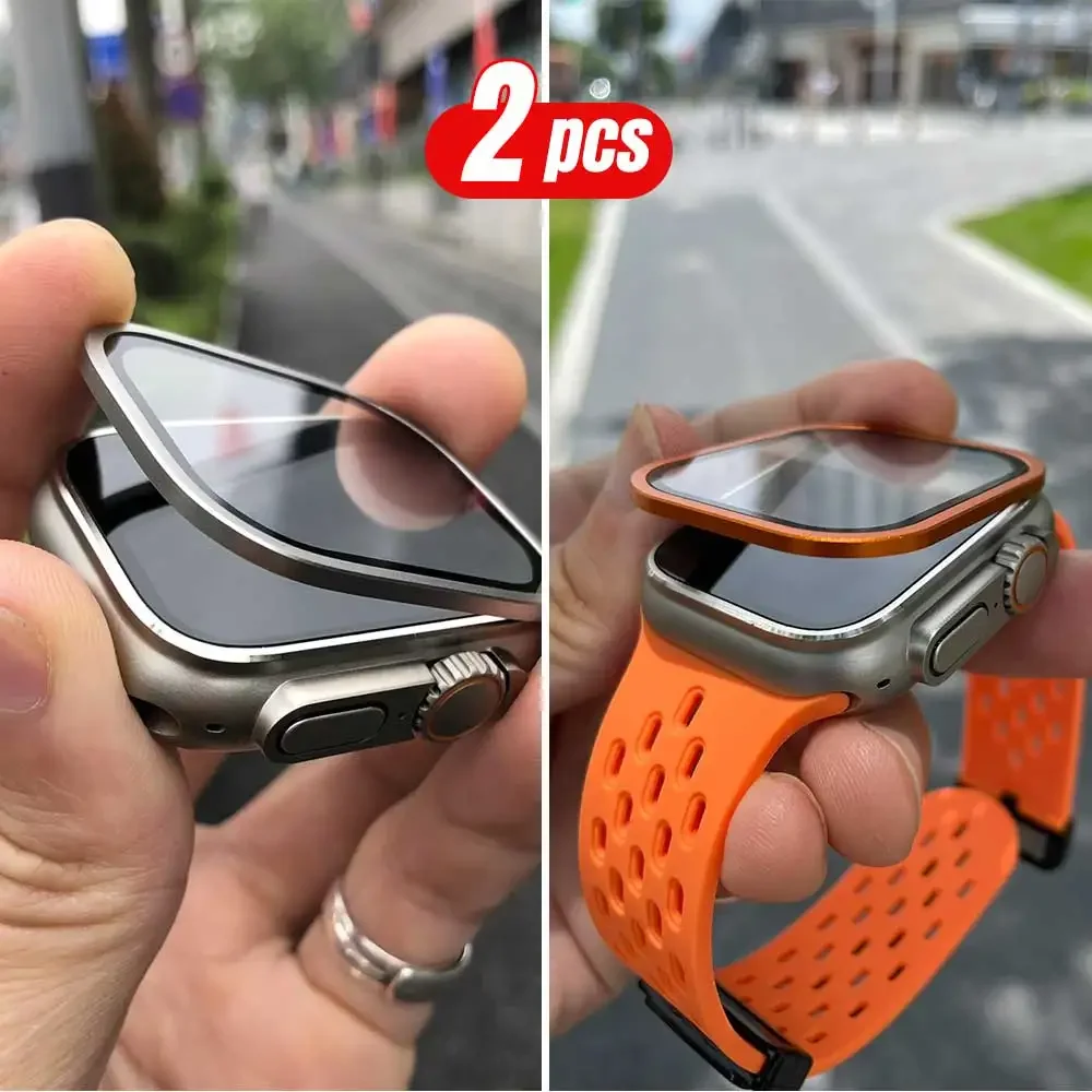 2PCS Titanium Metal Frame for  - Men'S Accessories Watches review and price