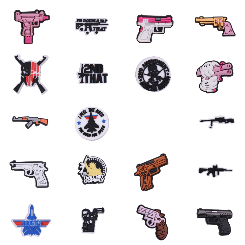 Gun Shoe Charms for Crocs Sand - Men'S Accessories Crocs review and price