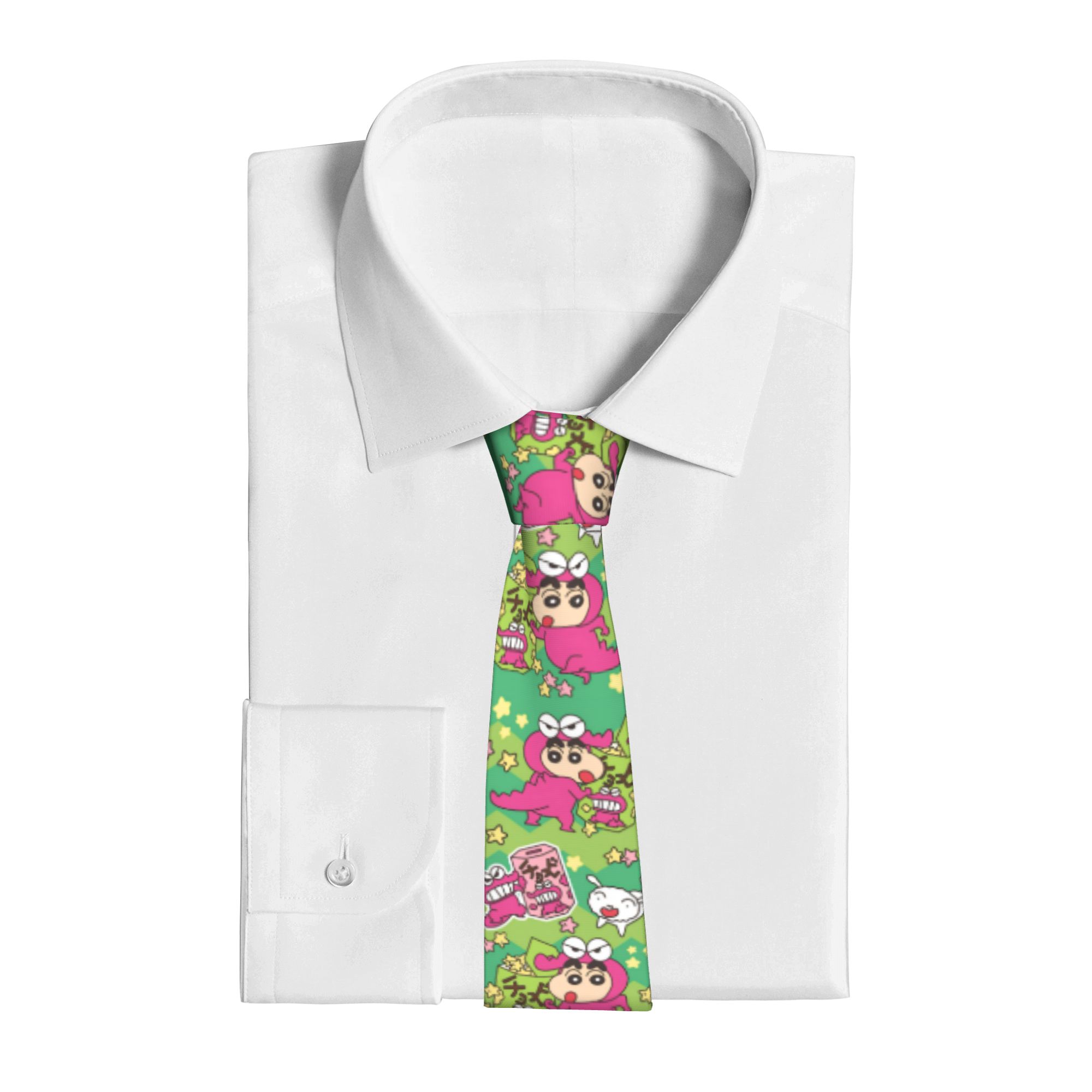 Shinchans 90s Cartoon Necktie  - Men'S Accessories In The 90S review and price