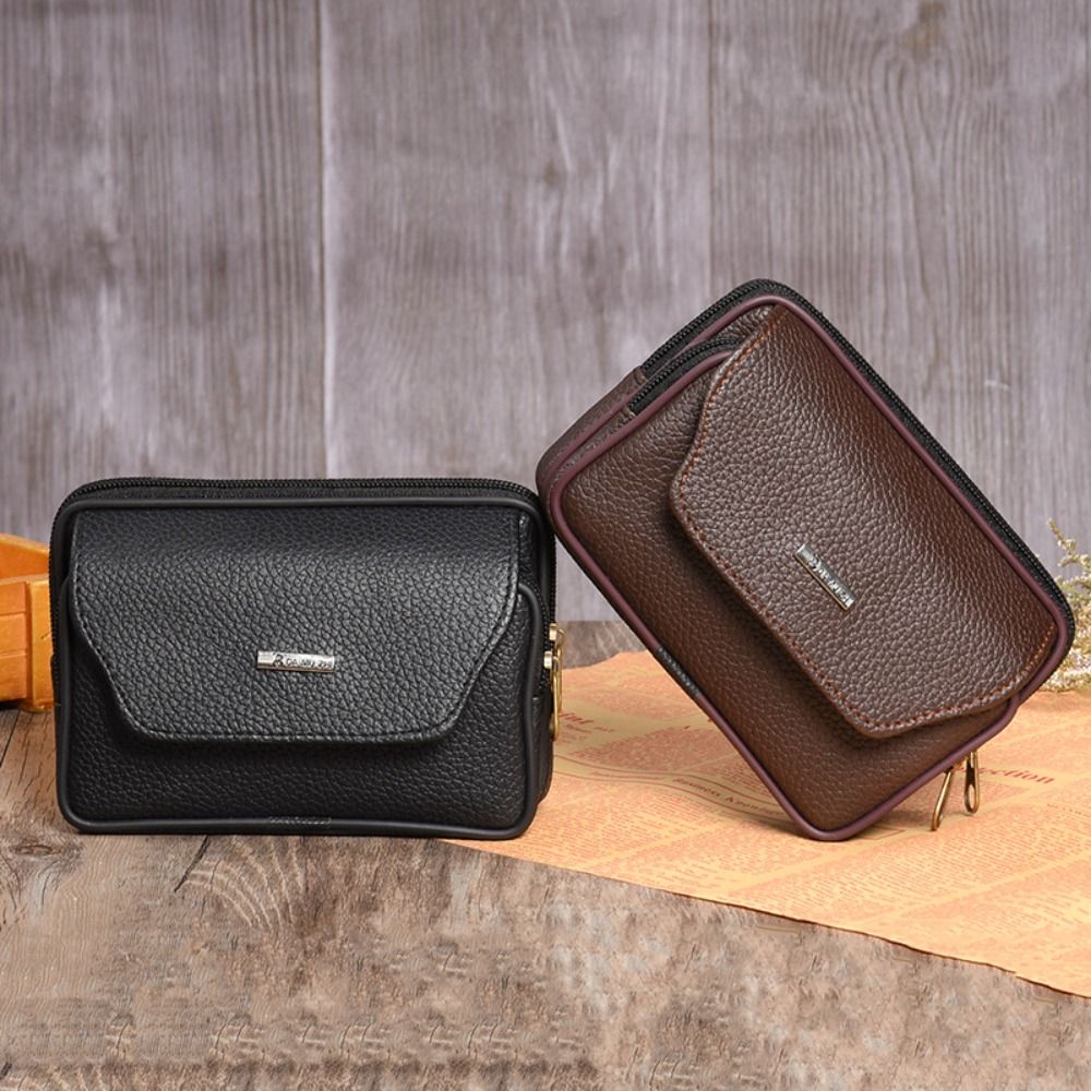 Casual PU Leather Men Waist Ba - Men Accessories Pack review and price