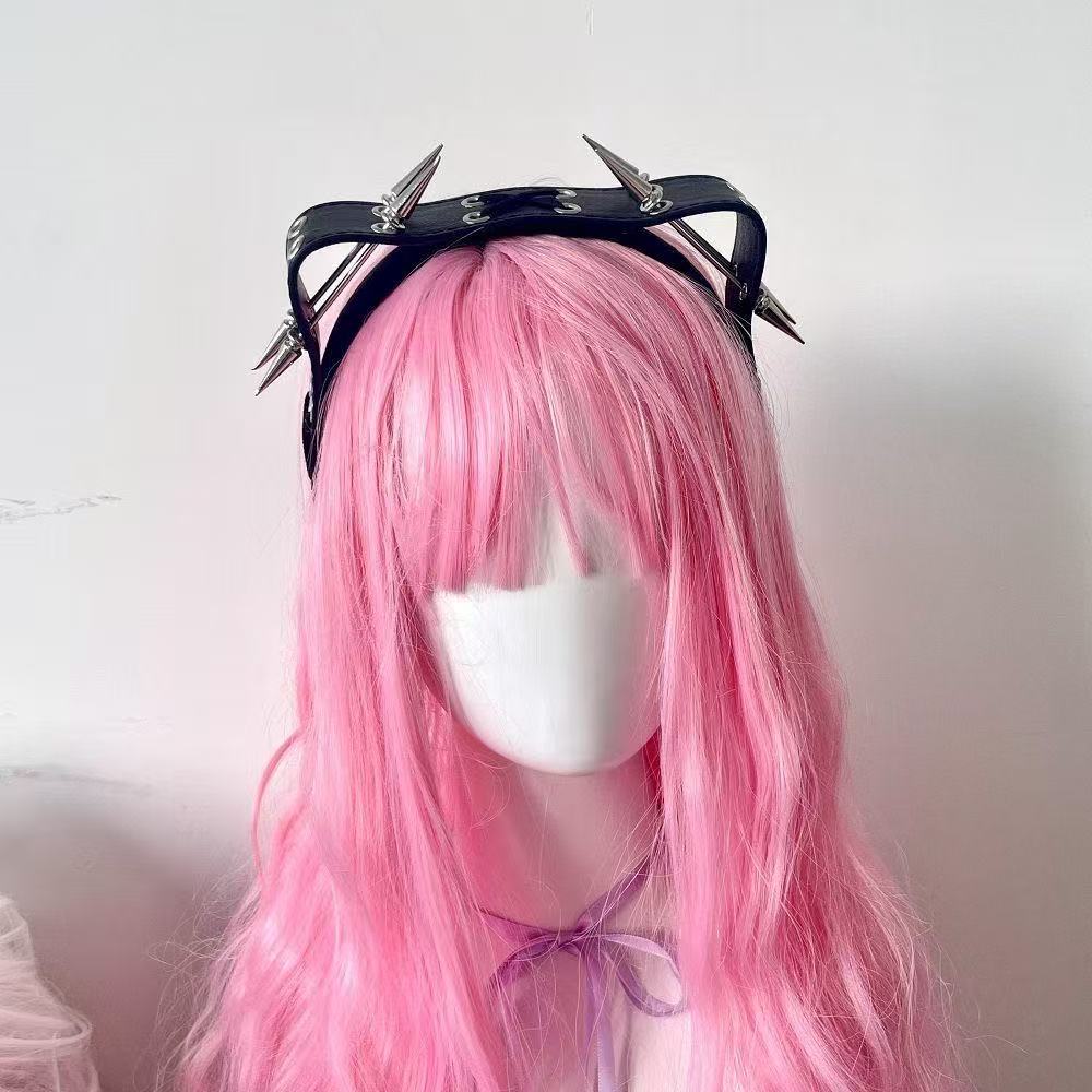Punk Harajuku Rivet Headband,  - Men Accessories Earrings review and price