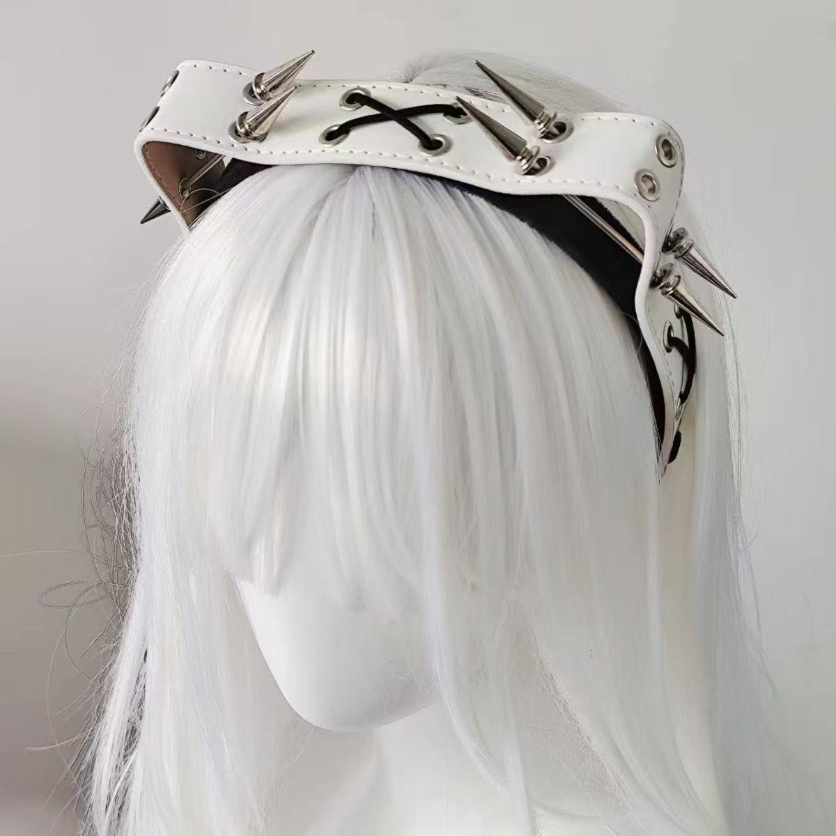 Punk Harajuku Rivet Headband,  - Men Accessories Earrings review and price