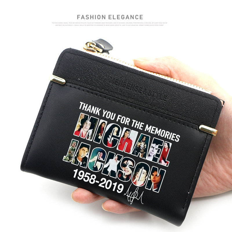 Michael Jackson Wallet Short C - Coin Holder Men review and price