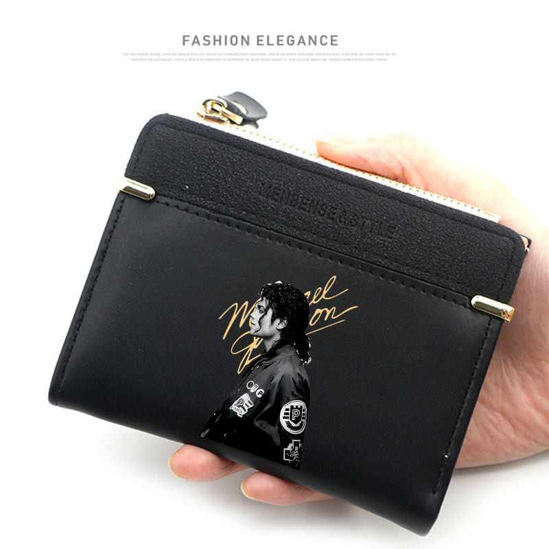 Michael Jackson Wallet Short C - Coin Holder Men review and price