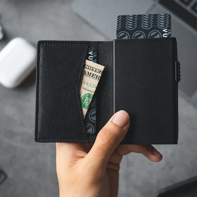 Mens Minimalist Wallet Luxury  - Coin Holder Men review and price