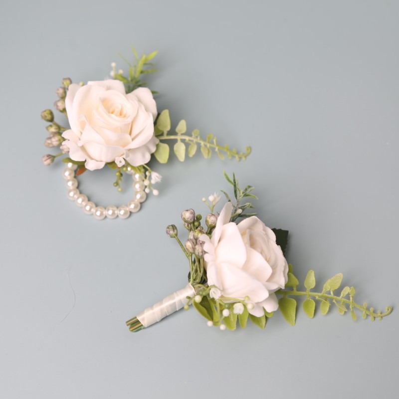 Wedding Suit Corsage Man Flowe - Men Accessories For Wrist review and price