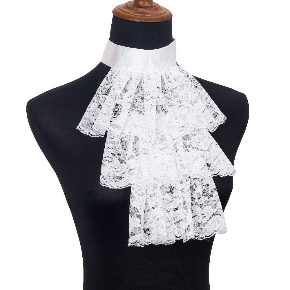 Fashion Victorian Lace Jabot C - Men Accessories For Wrist review and price