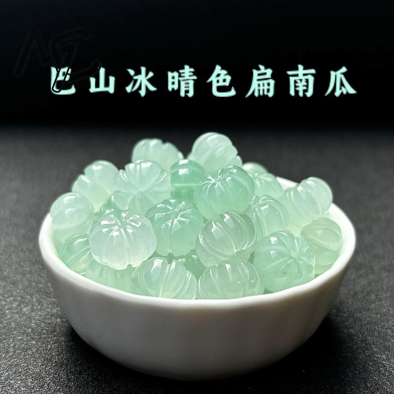 10pcs A Green Jade Pumpkin Bea - Men Accessories Earrings review and price
