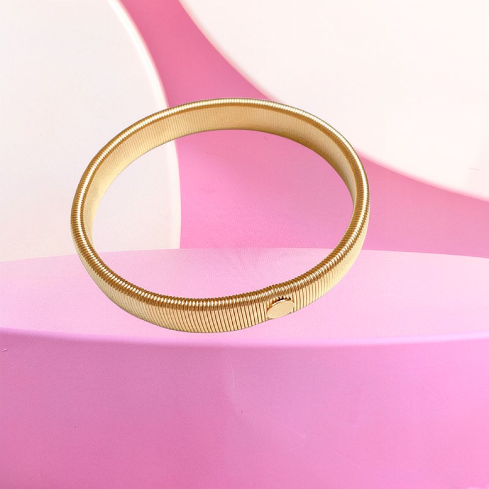 Metal Spring Arm Band For Men  - Men Accessories Ring And Bracelet review and price