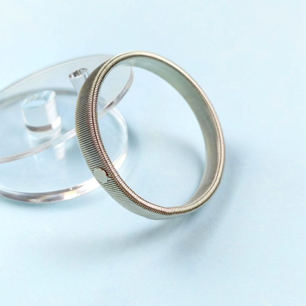 Metal Spring Arm Band For Men  - Men Accessories Ring And Bracelet review and price
