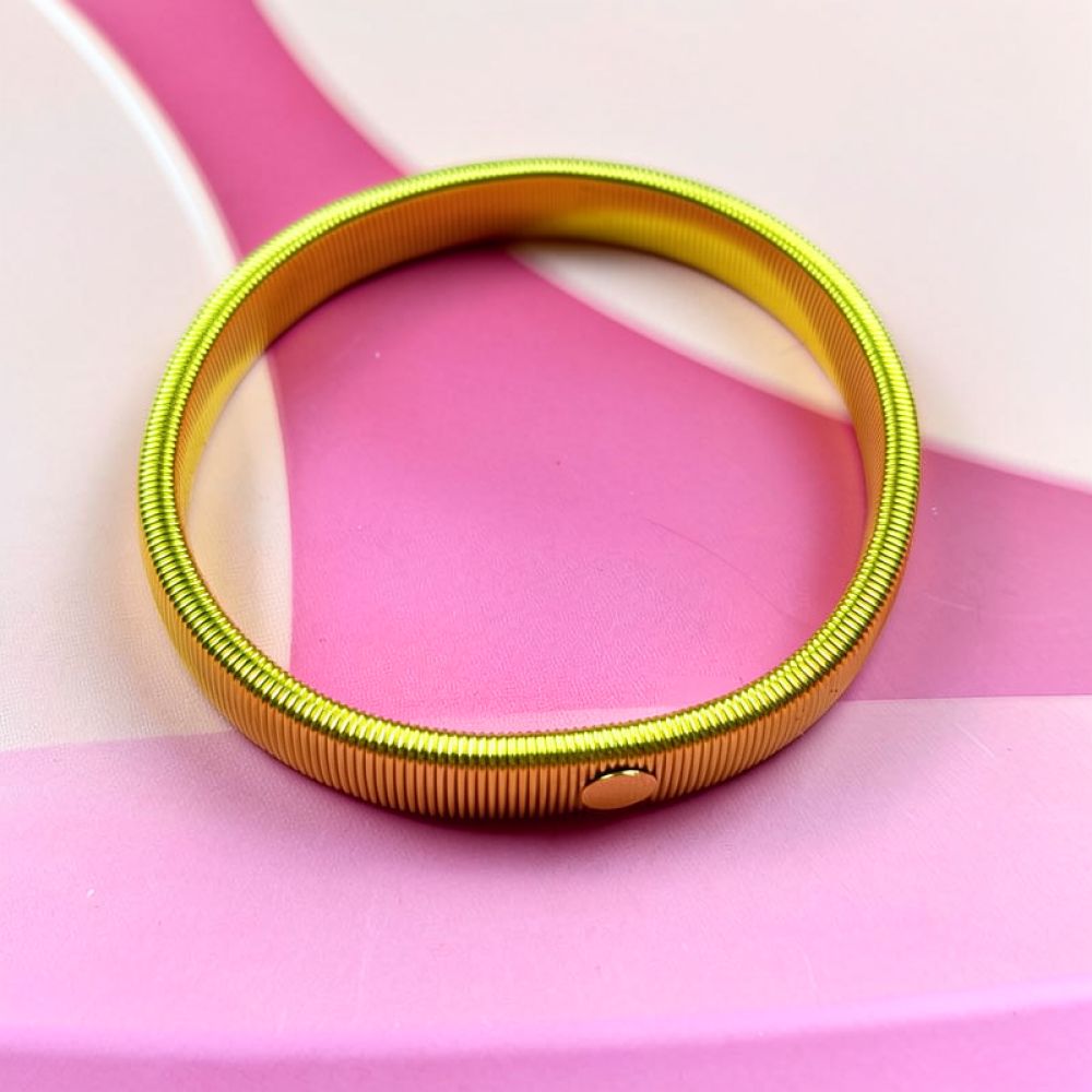 Metal Spring Arm Band For Men  - Men Accessories Ring And Bracelet review and price