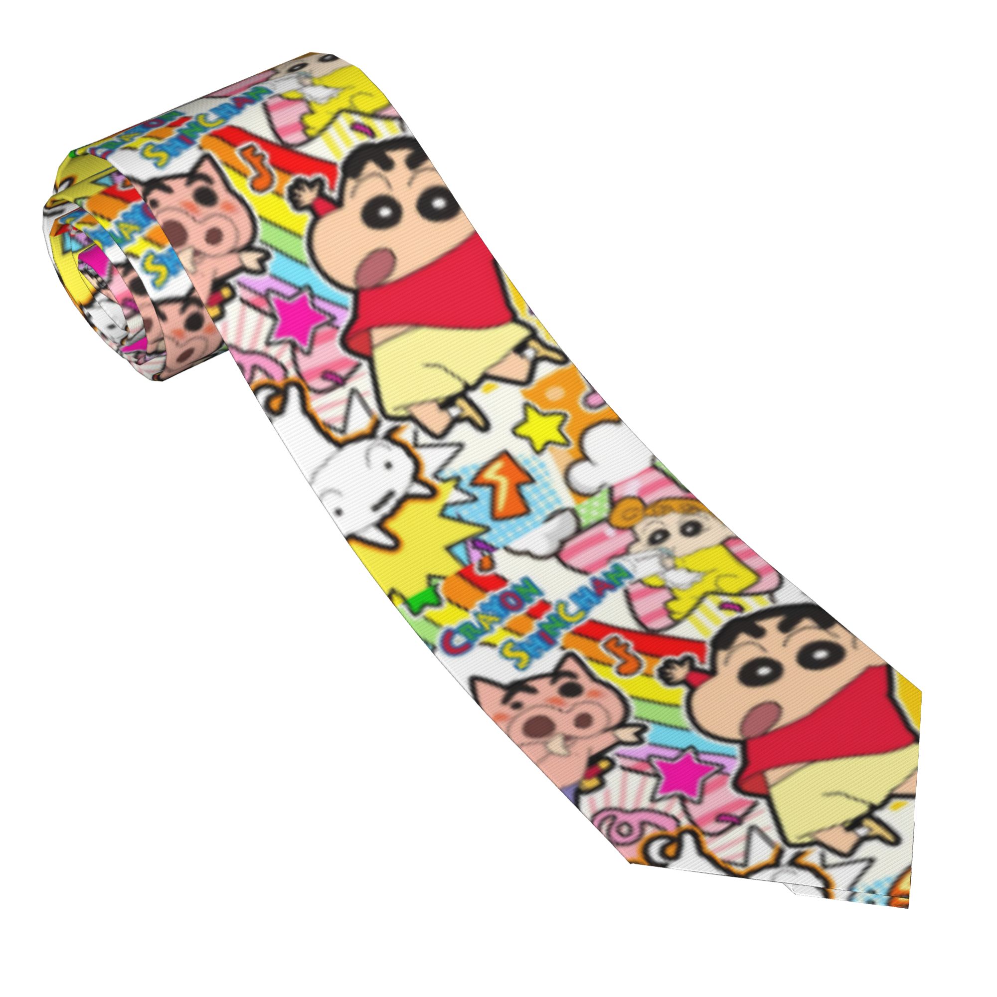 Shinchans 90s Cartoon Neckties - Men'S Accessories In The 90S review and price