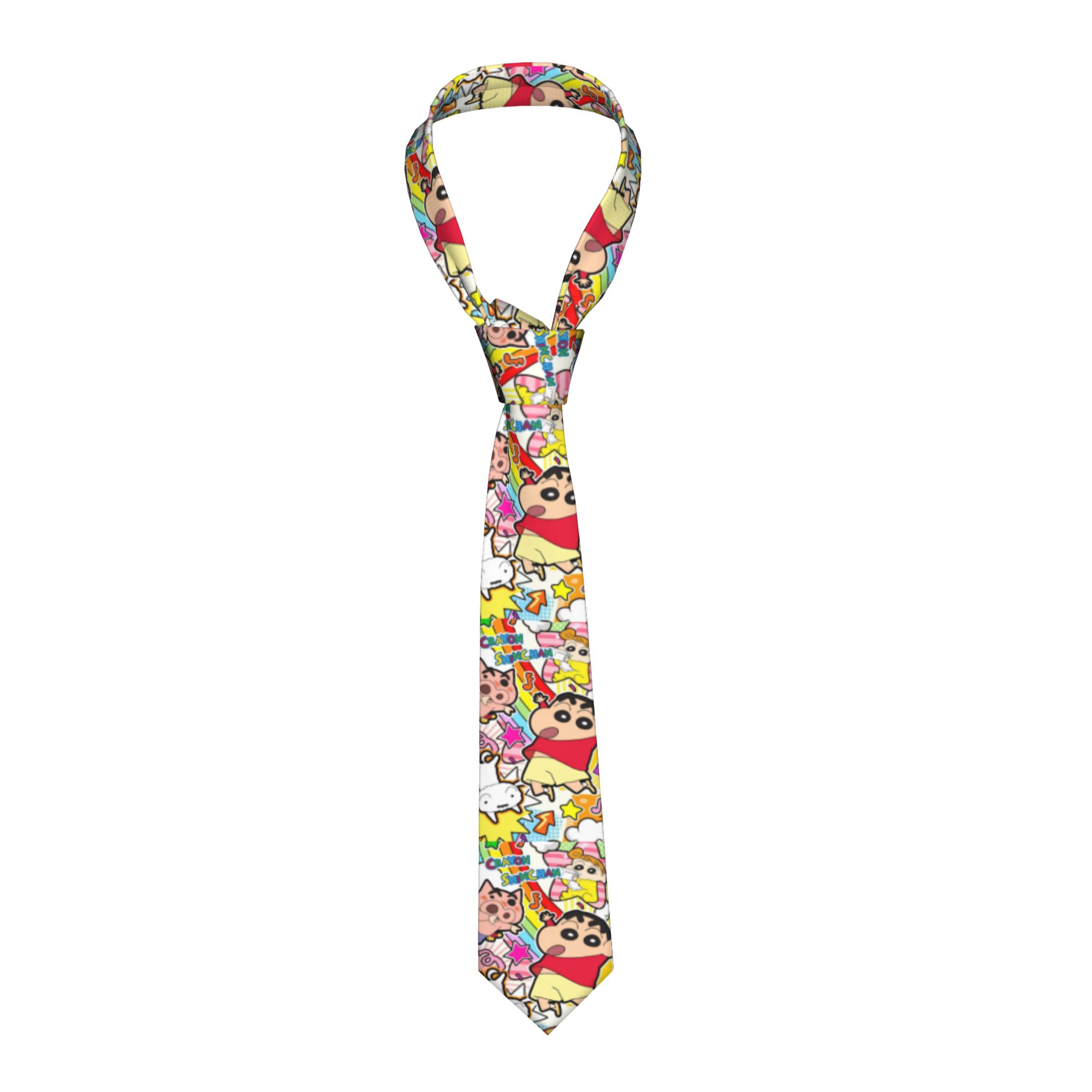Shinchans 90s Cartoon Neckties - Men'S Accessories In The 90S review and price