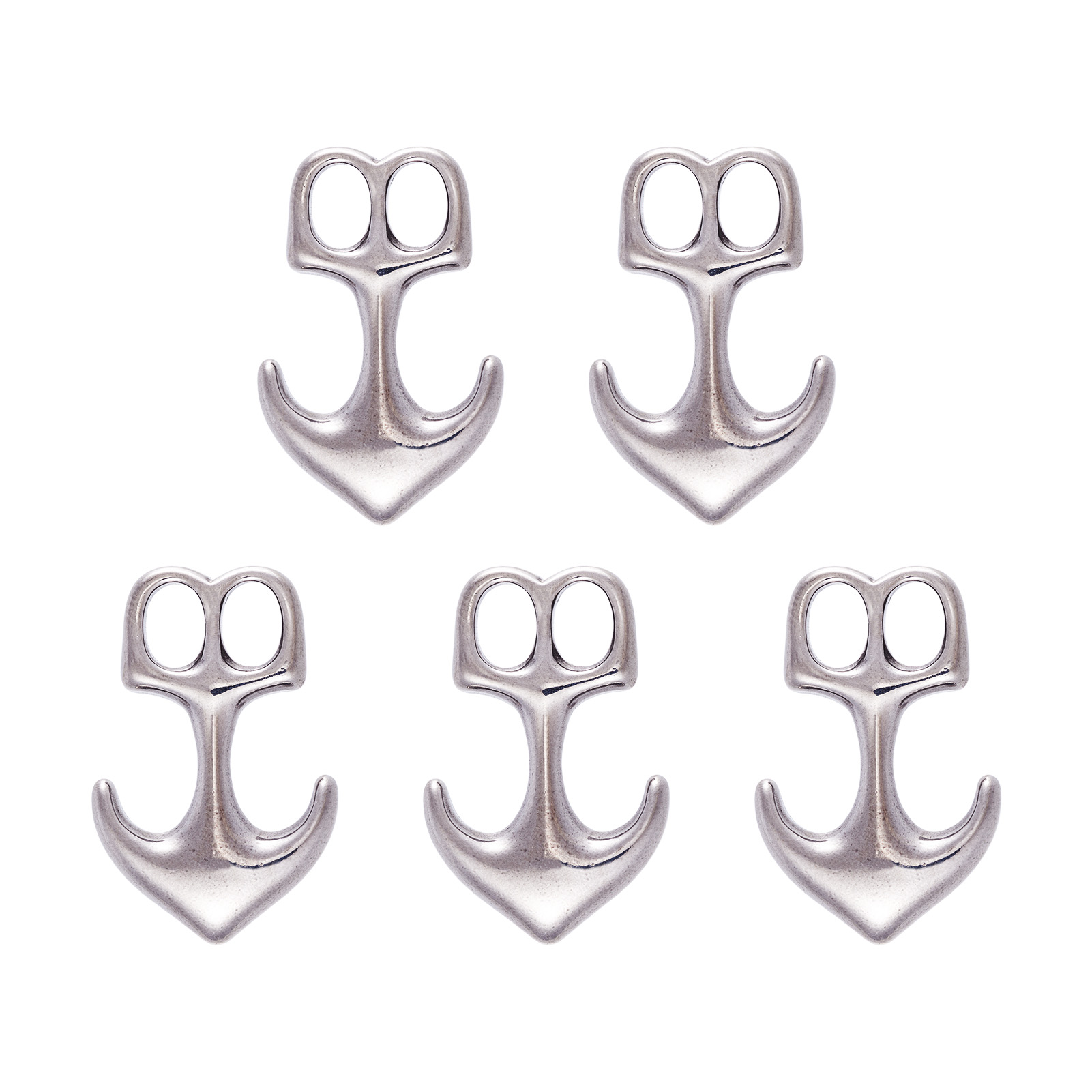5pcs Anchor Hook Clasps 304 St - Men'S Accessories Jewelry Bracelet review and price