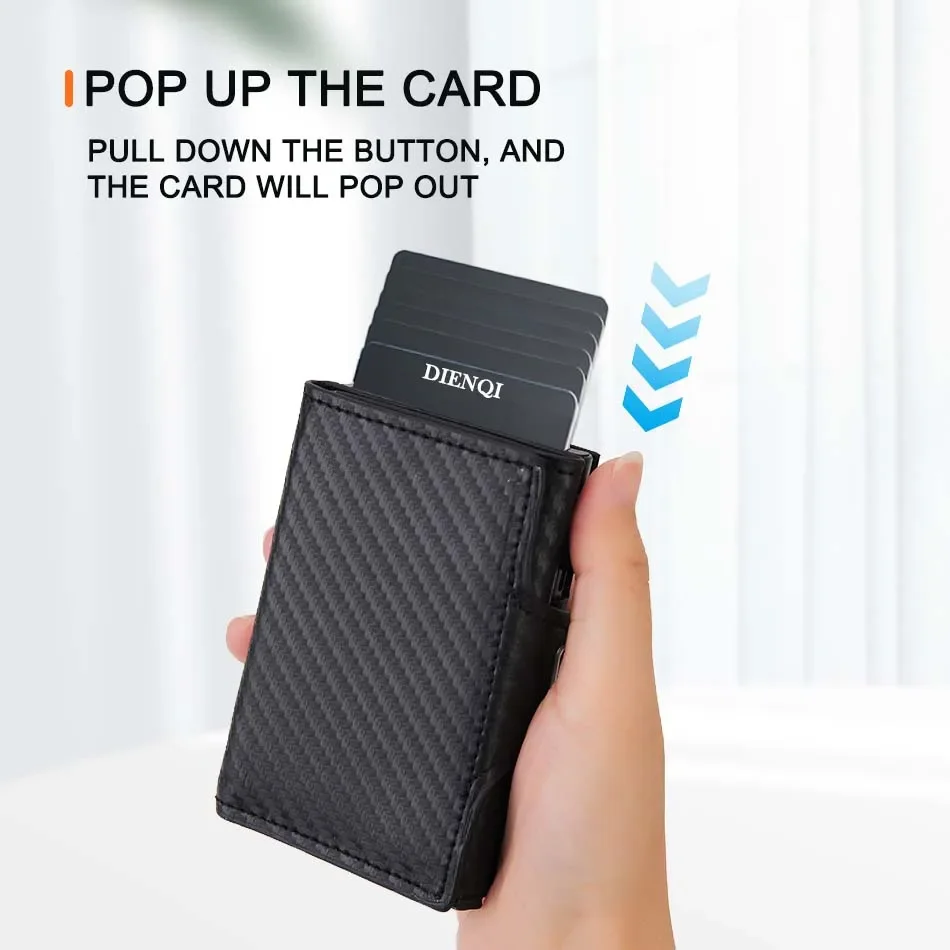 RFID Blocking Pop Up  Wallet f - Coin Holder Men review and price