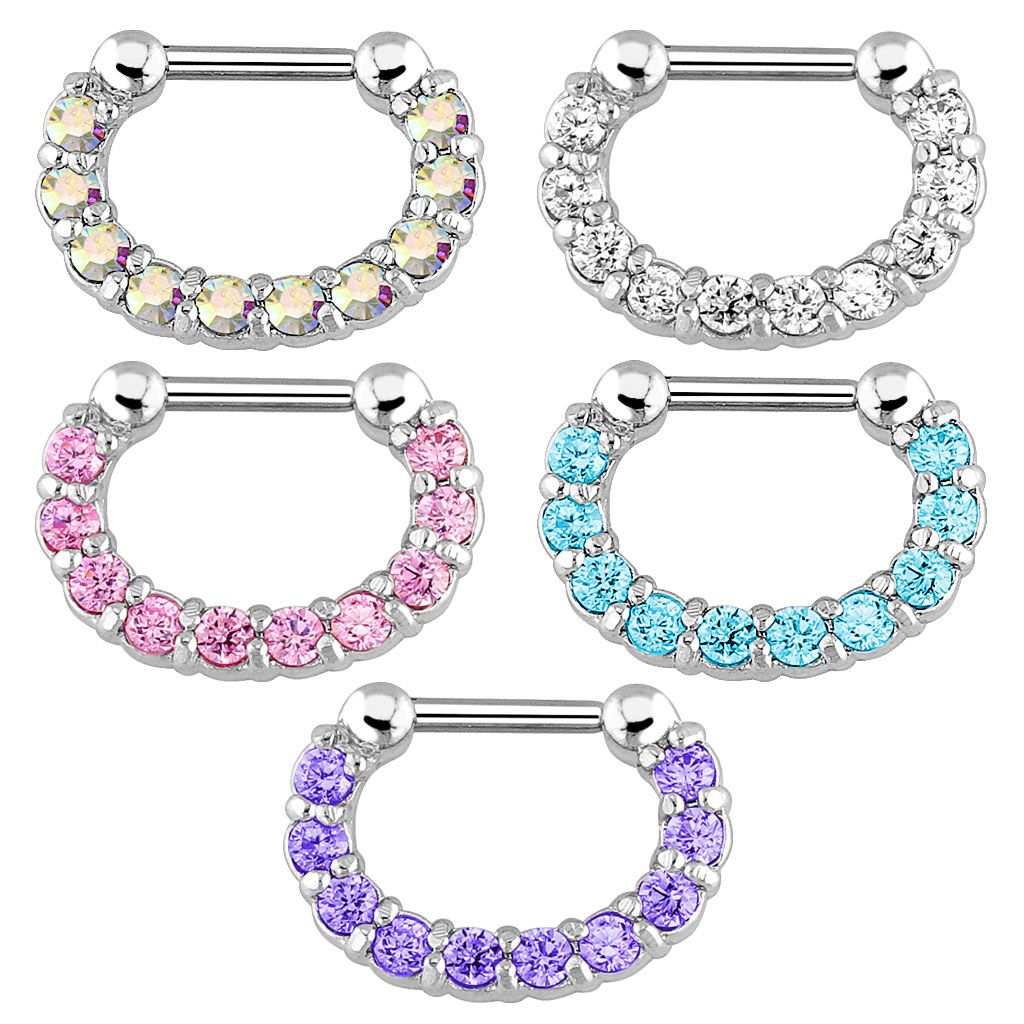 1pcs Hoop Clip On Nose Septum  - Men Accessories Earrings review and price