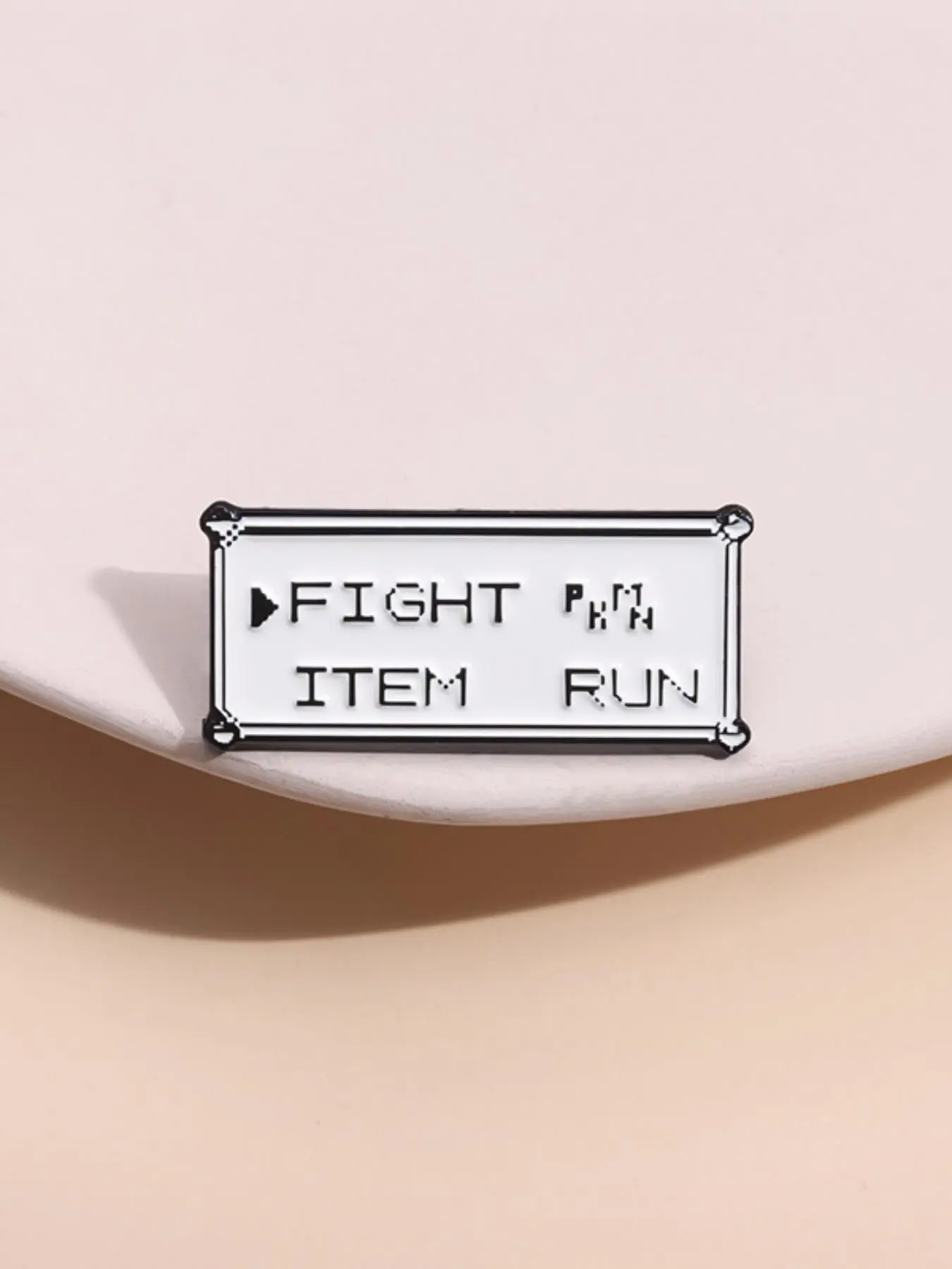 Letter Pattern Brooch, Alloy B - Men Accessories All review and price