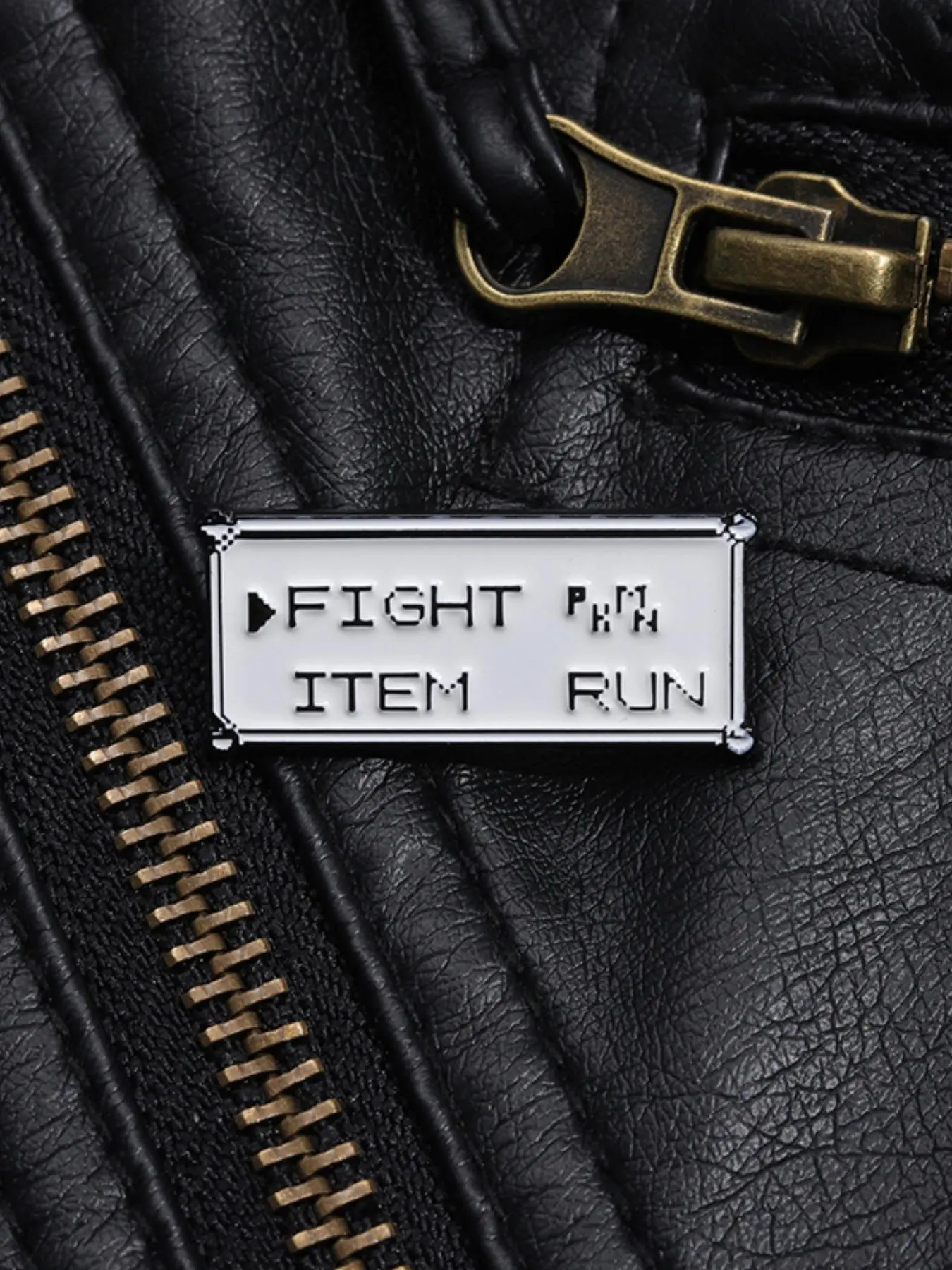 Letter Pattern Brooch, Alloy B - Men Accessories All review and price