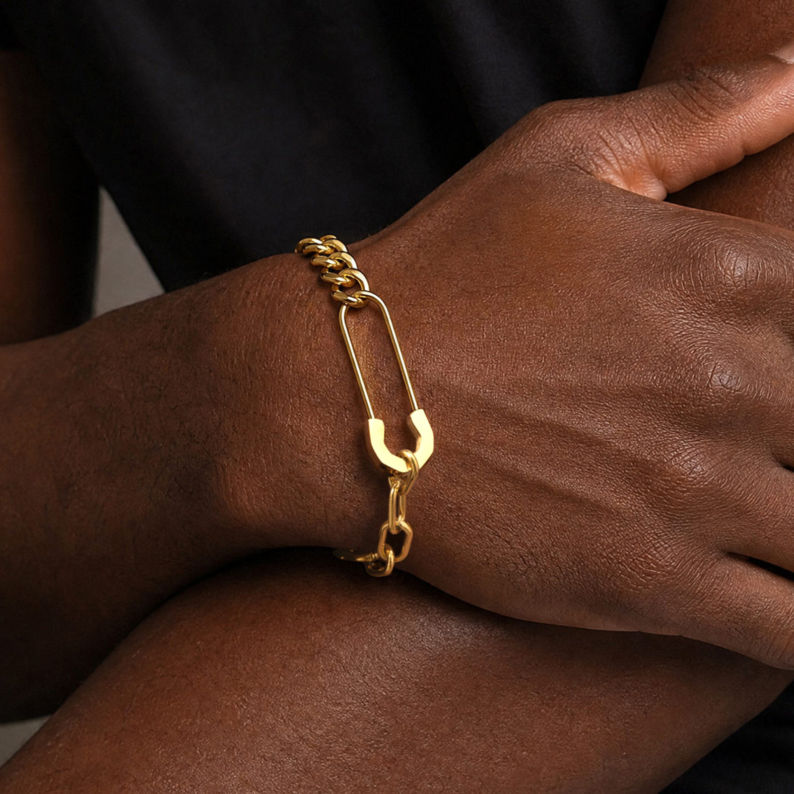 Vnox Men Paperclip Cuban Link  - Men Accessories Ring And Bracelet review and price