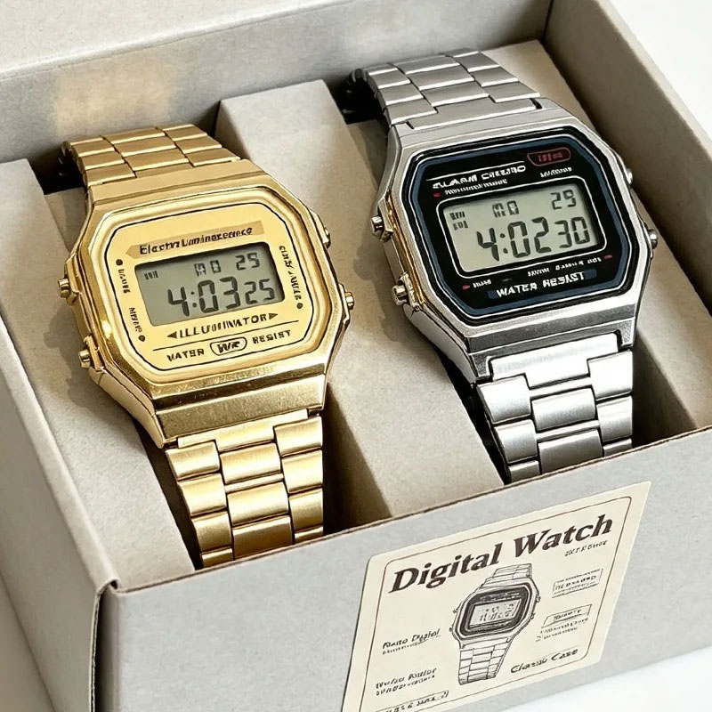 Luxury F91W Steel Band Watches - Men Accessories For Wrist review and price