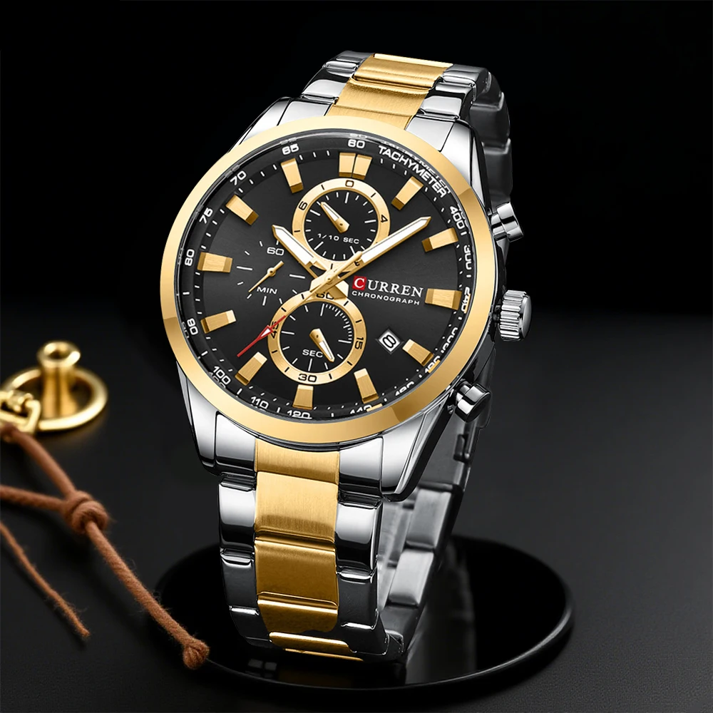 CURREN Casual Quartz Chrono Sp - Men'S Accessories Jewelry Bracelet review and price