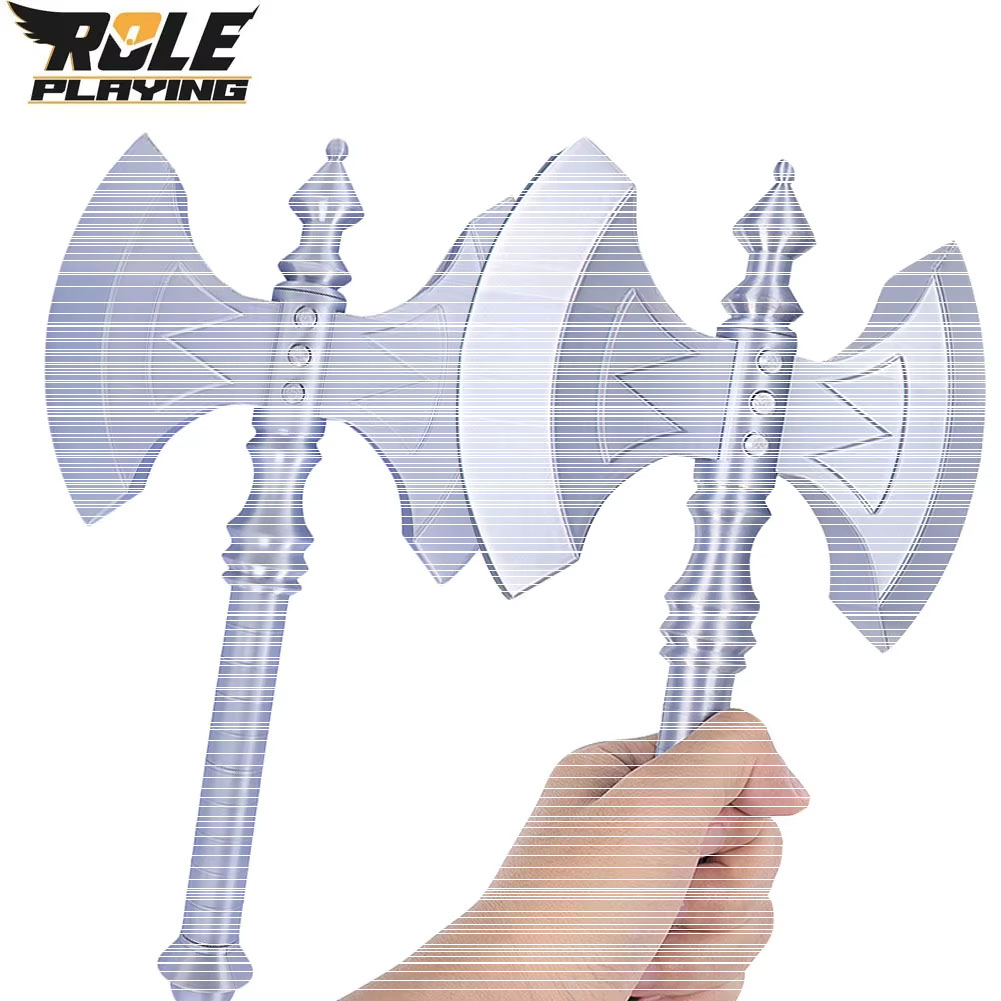 Axe Cosplay He Great Double-bi - Men Accessories In Silver review and price