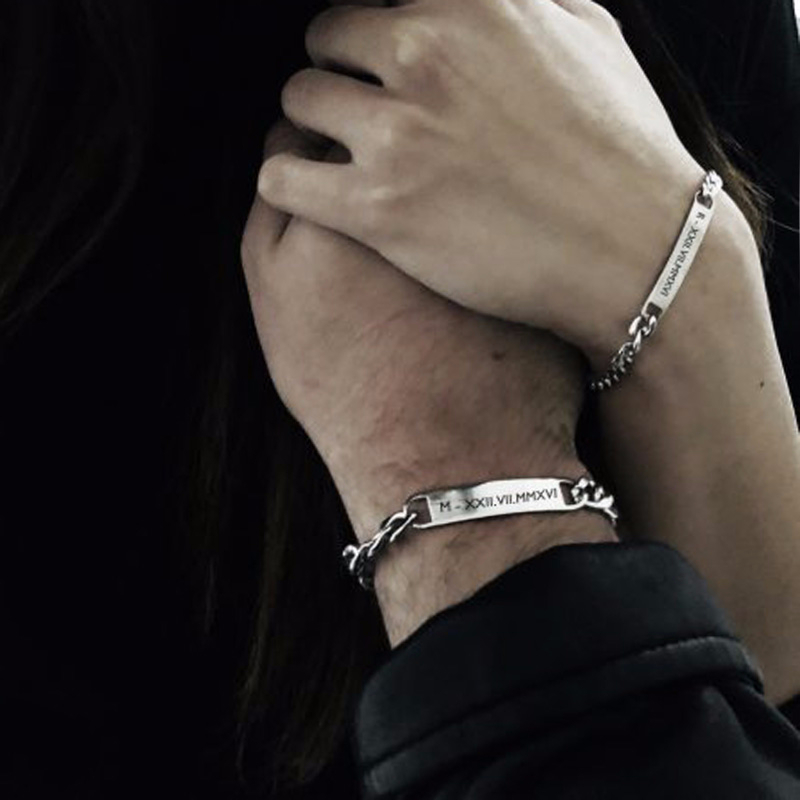 Plate Id Tag Bar Bracelet Cuba - Men Accessories All review and price