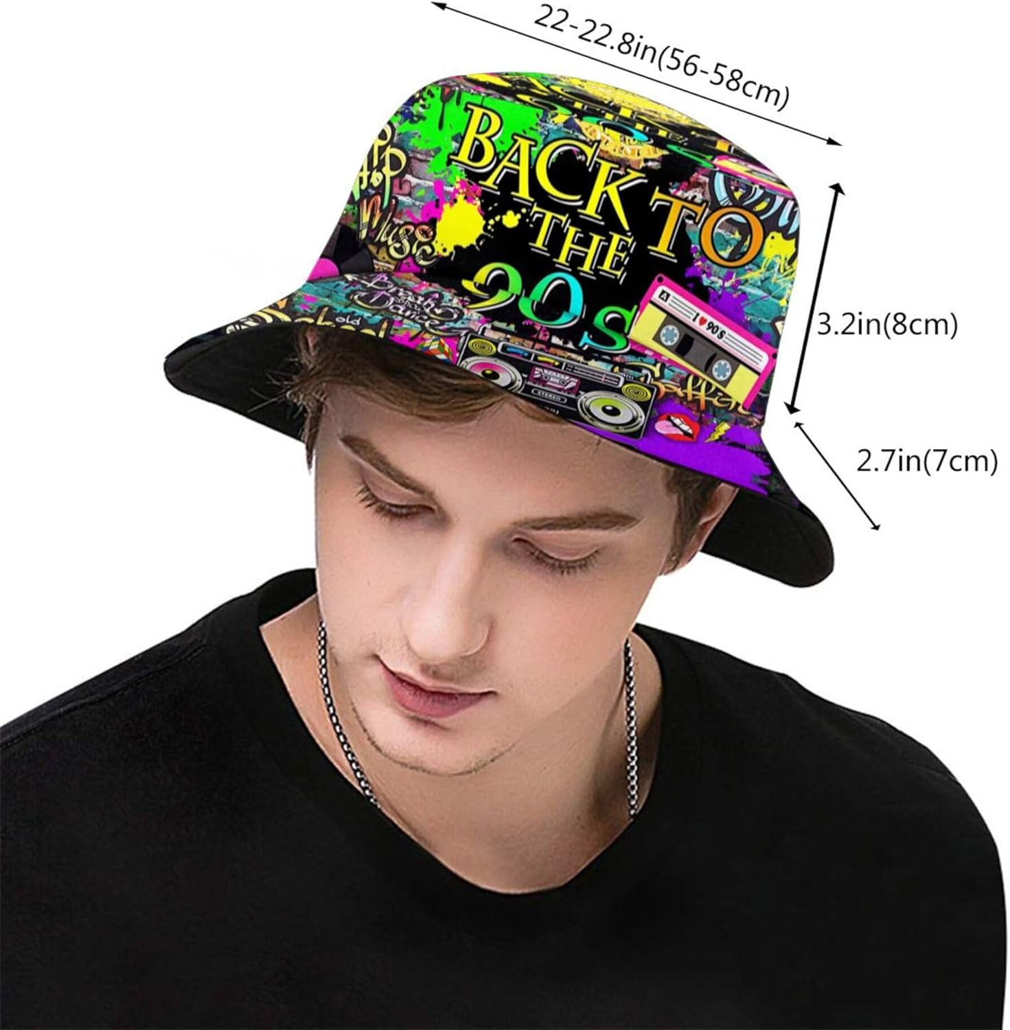 Fashion Retro 80S 90S Bucket F - Men'S Accessories In The 90S review and price