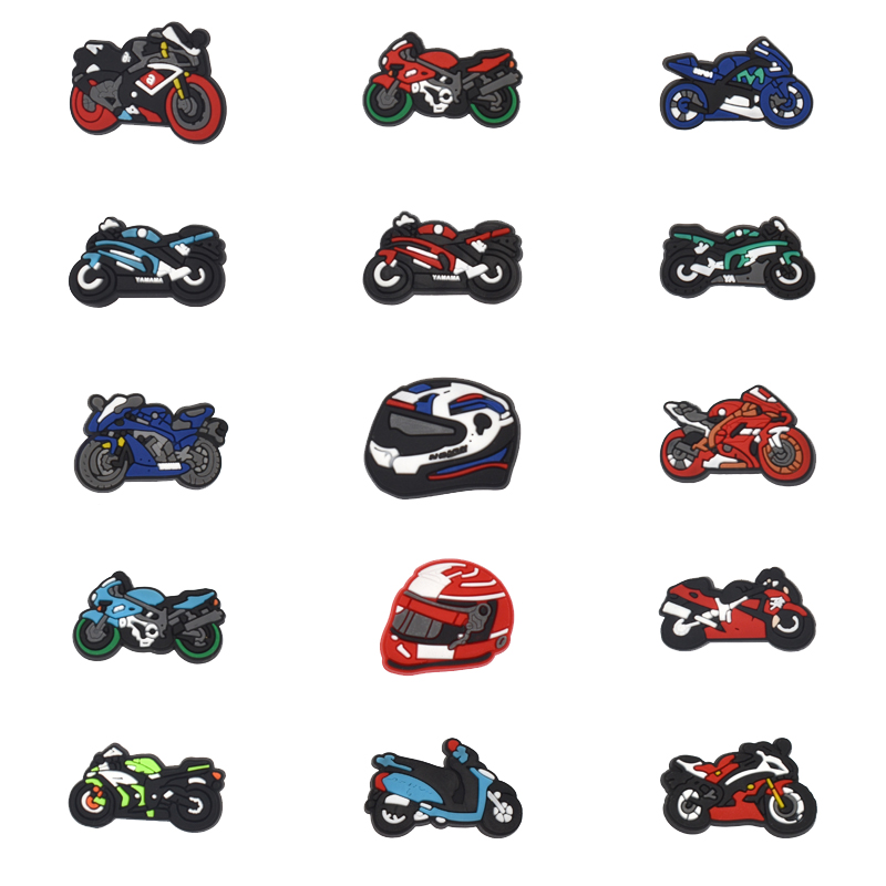 Motorcycles Shoe Charms for Cr - Men'S Accessories Crocs review and price