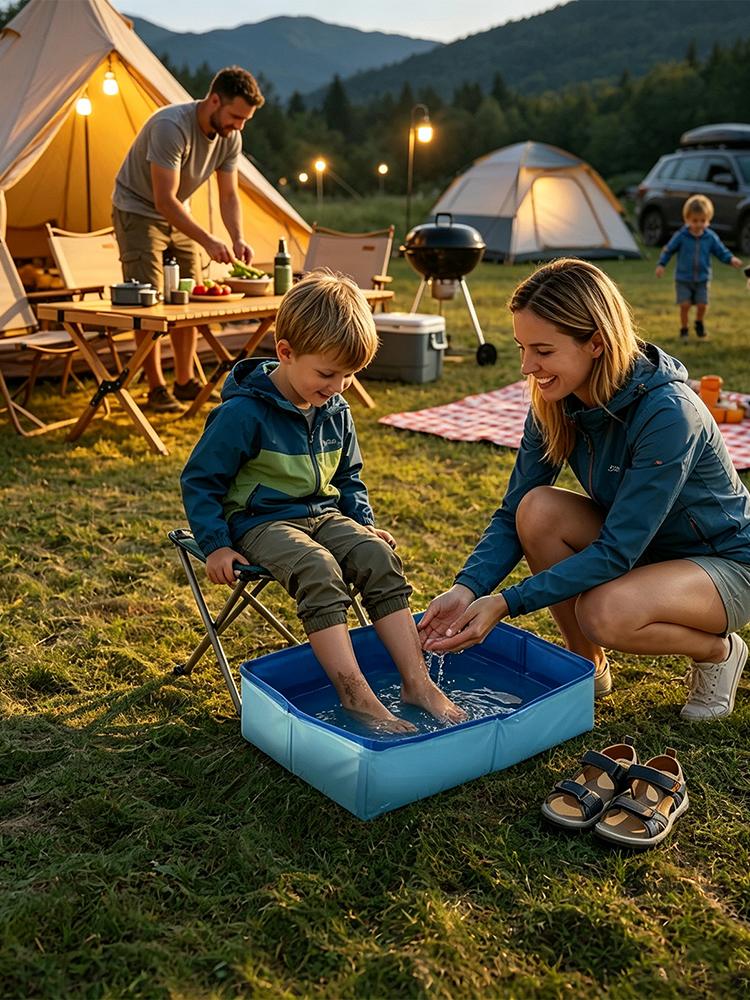 1Pc Portable Folding Foot Bath - Men'S Accessories Essentials review and price
