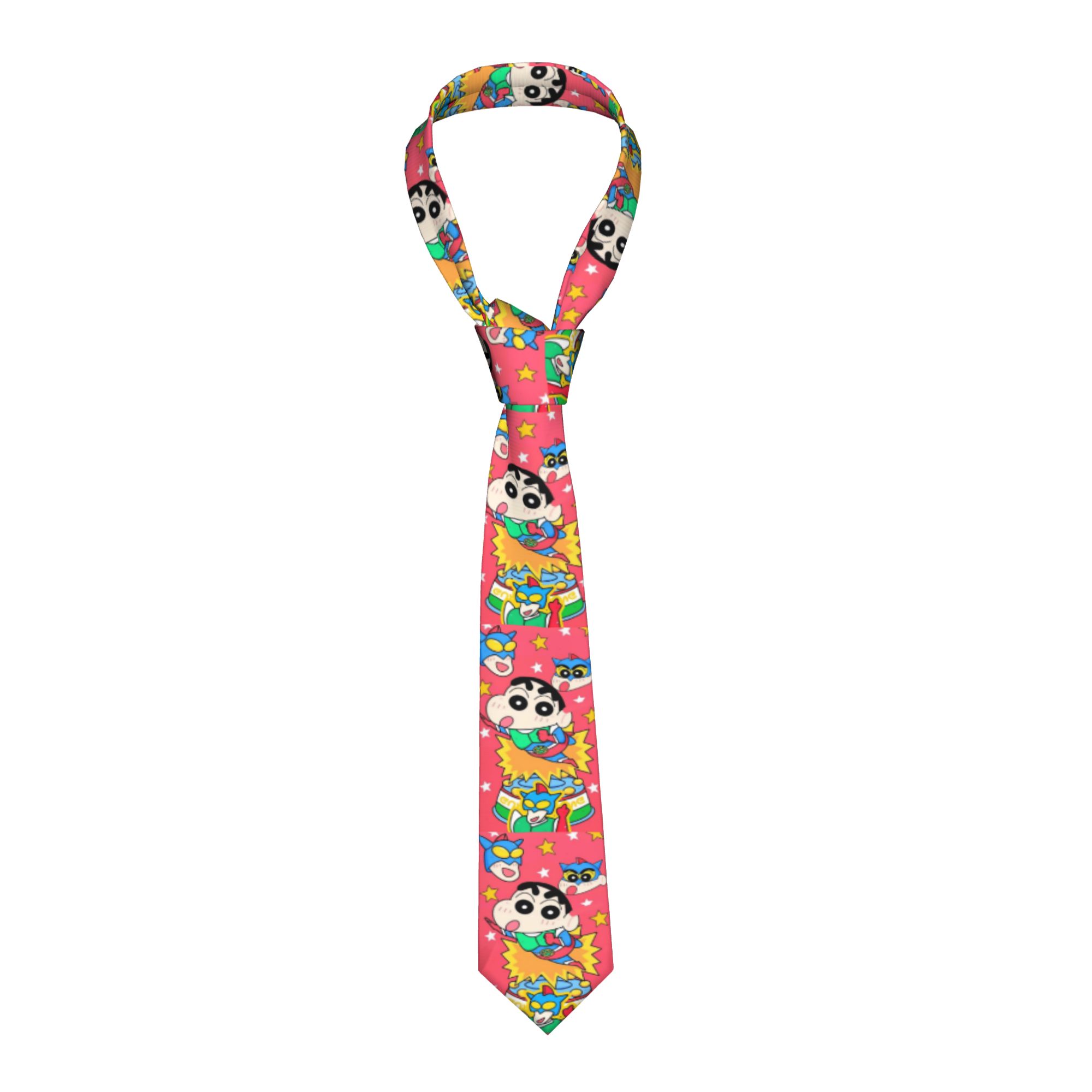 Necktie Shinchans 90s Cartoon  - Men'S Accessories In The 90S review and price