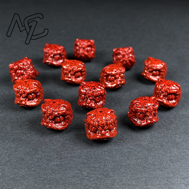 10pc Natural Cinnabar Crystal  - Men Accessories Earrings review and price