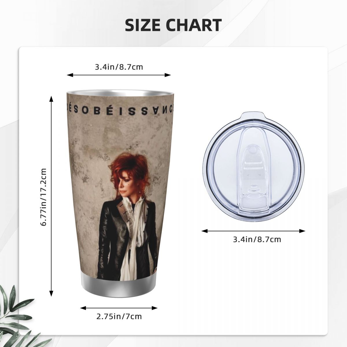 Mylene Farmer Nevermore 20oz S - Flask Stainless Steel review and price