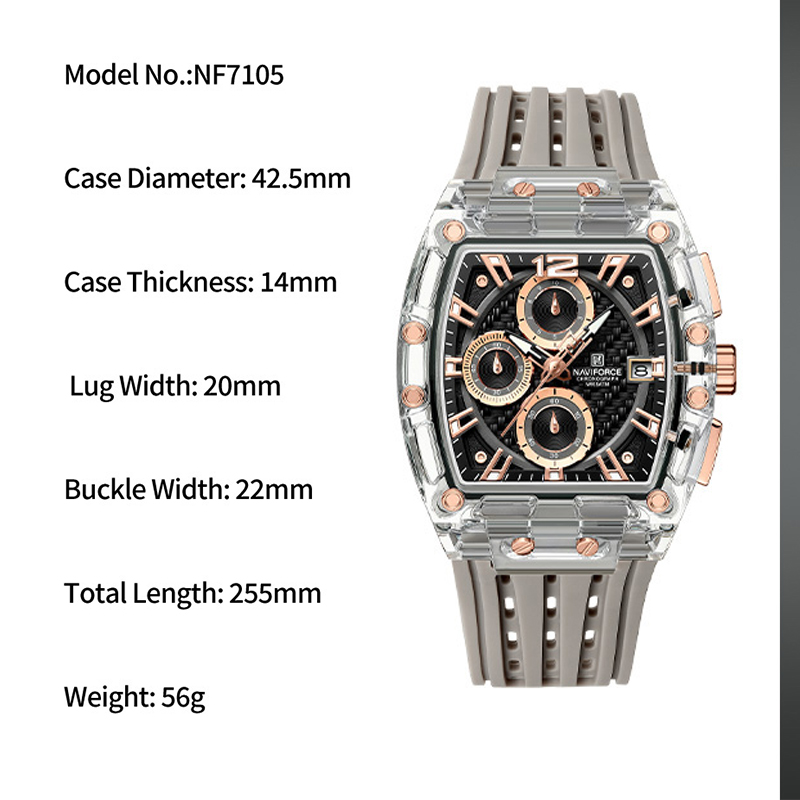 New NAVIFORCE Men's Quartz Mul - Men Accessories For Wrist review and price