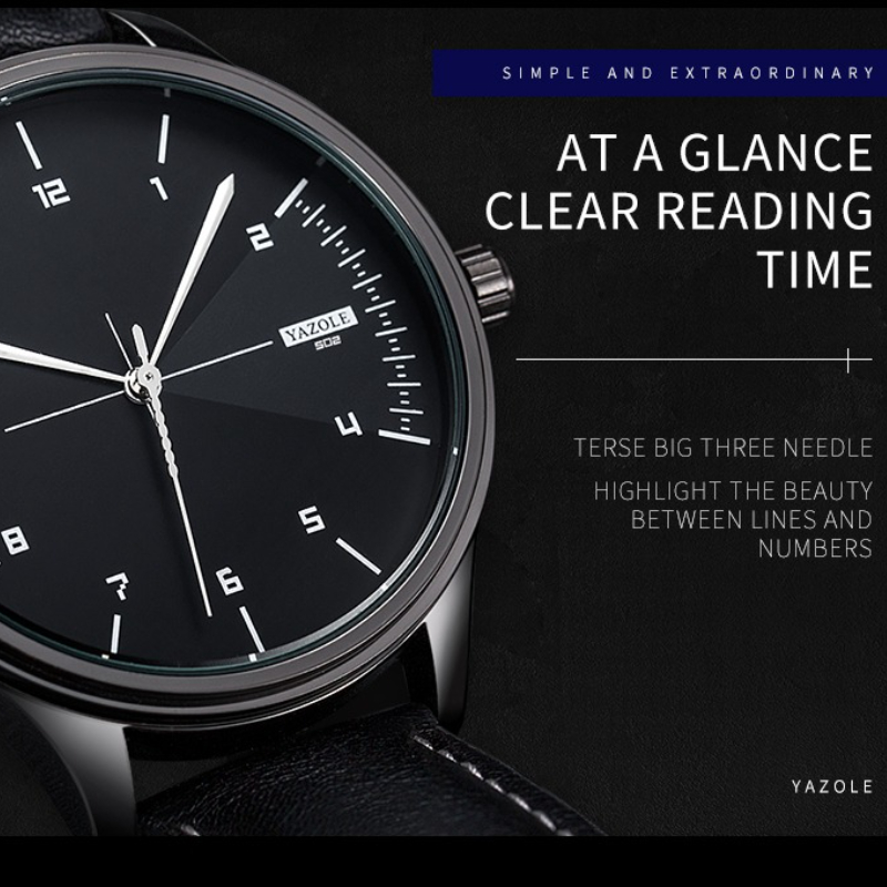 Top Brand YAZOLE Quartz Watche - Men Accessories For Wrist review and price