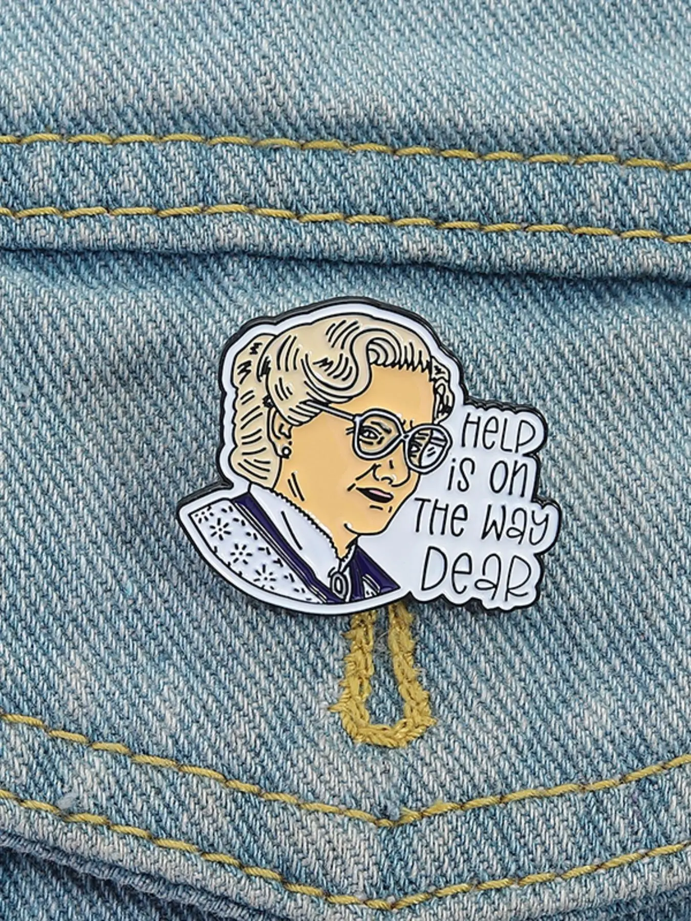 Vintage 90s Movie Alloy Brooch - Men'S Accessories In The 90S review and price