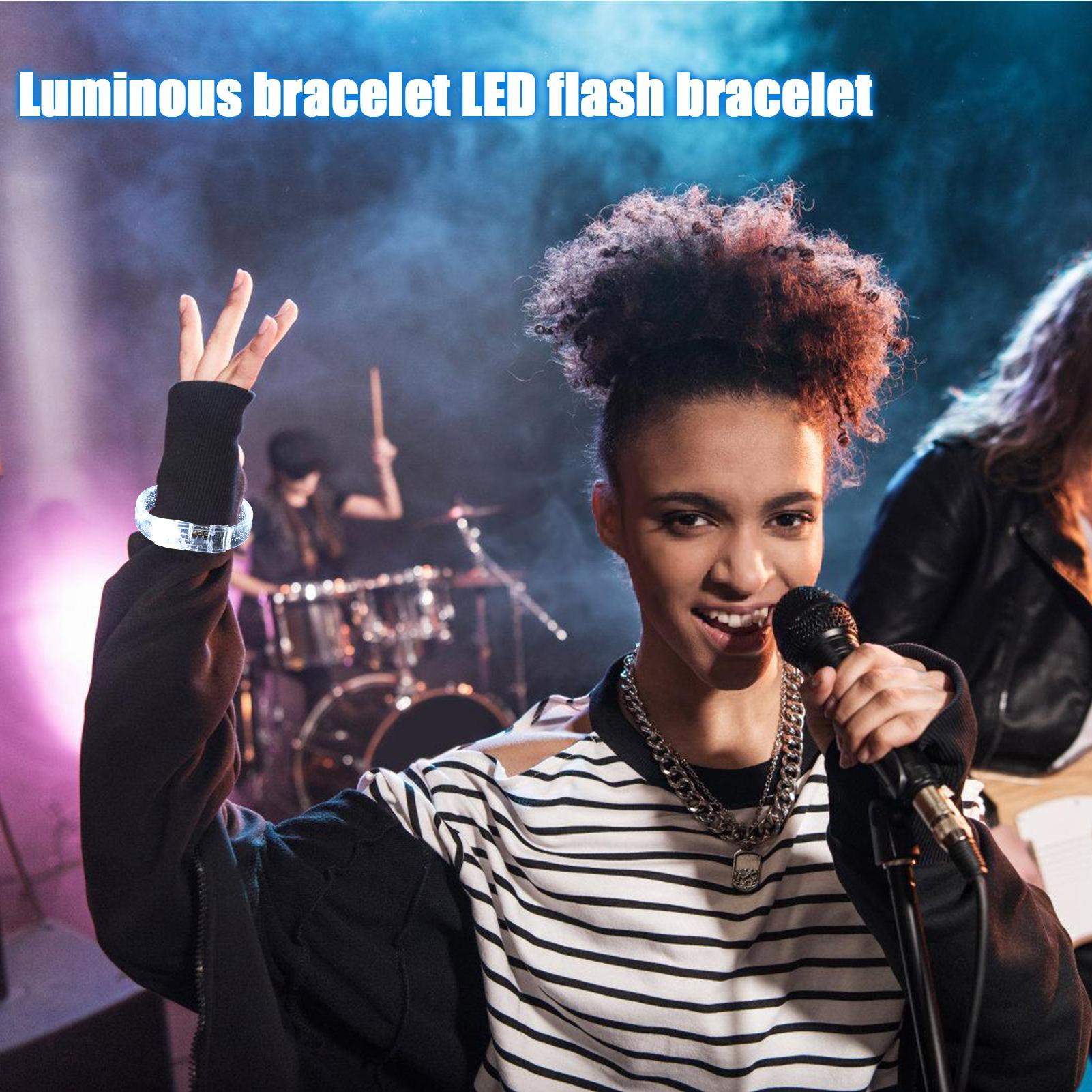 Led Luminous Bracelet Concert  - Men Accessories For Wrist review and price