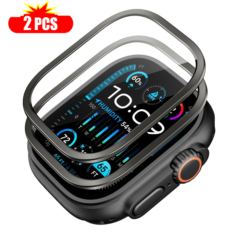 2pcs Tempered Glass for Apple  - Men'S Accessories Watches review and price