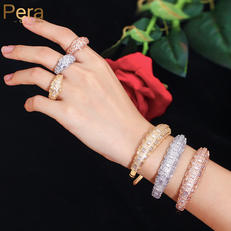 Pera Luxury Dubai Gold Color S - Men Accessories Ring And Bracelet review and price